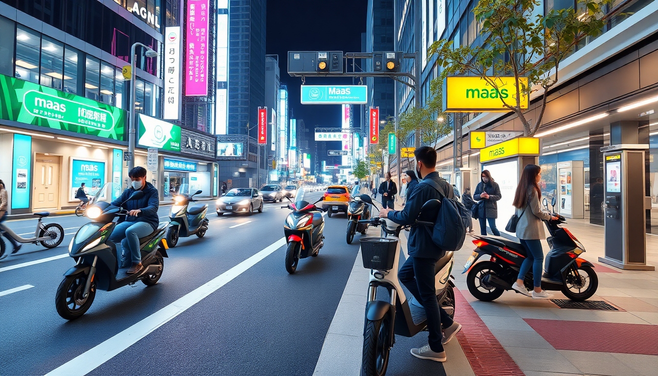 地方都市における電動キックボードの役割とMaaS連携の可能性